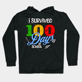 I Survived 100 Days of School Hoodie